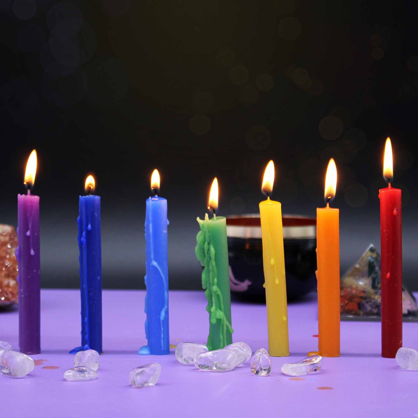 Set de 10 Velas Hechiceras - Bendiciones
