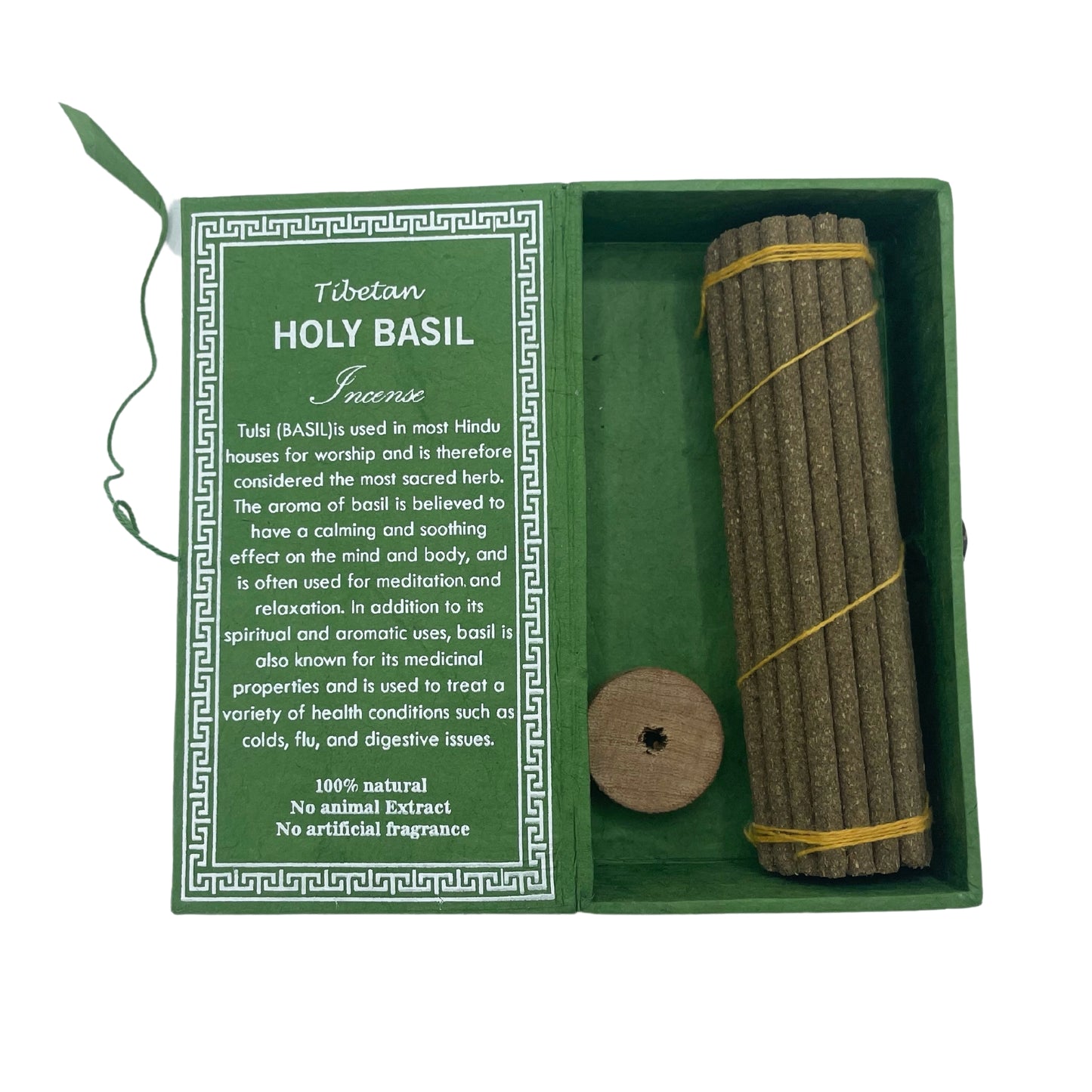 Set de regalo de incienso Himalayan Sughandit Dhoop - Albahaca Sagrada
