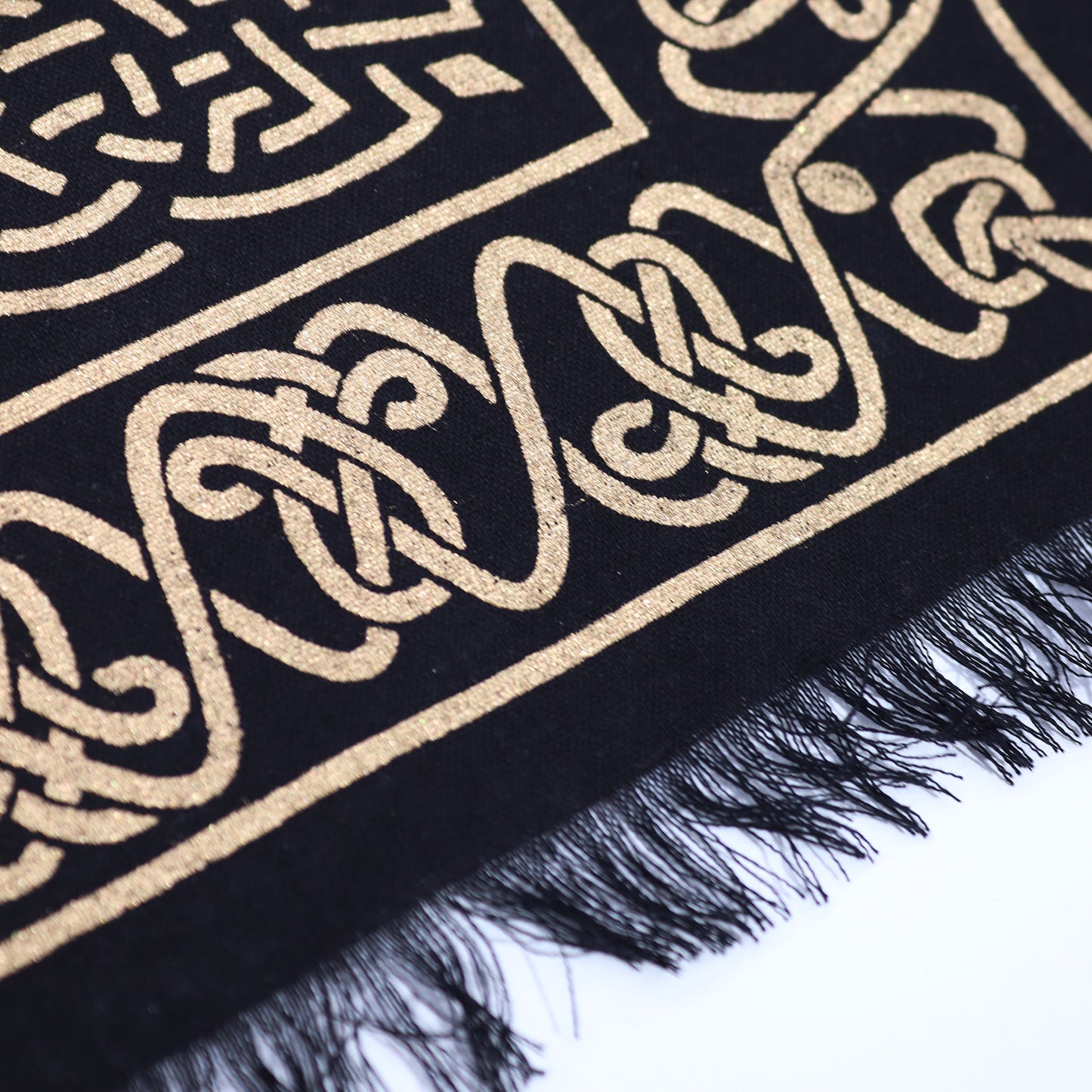 Esoteric Fringed Altar Cloth - Metatron's Cube