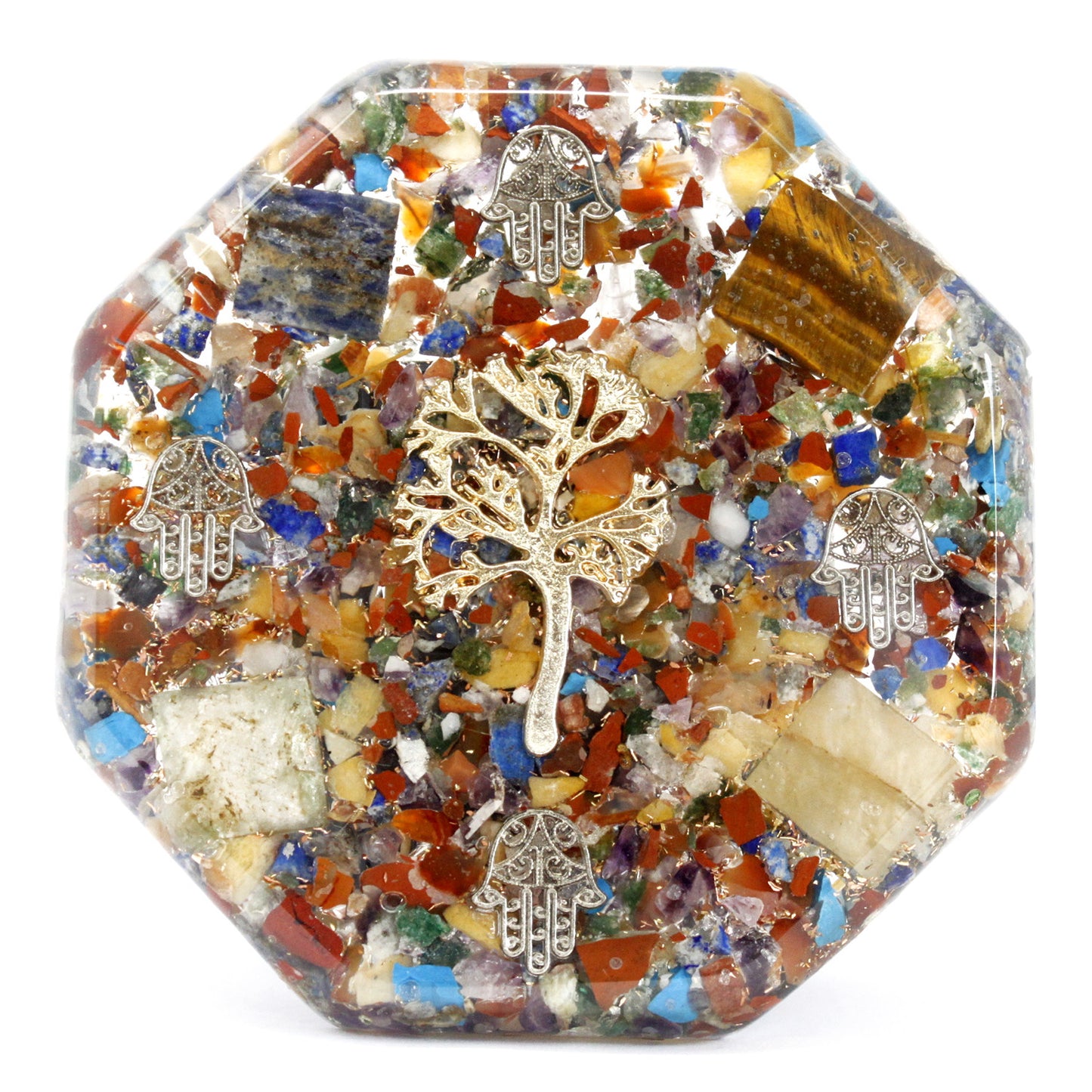Packs d'alimentation de bureau Orgonite - Arbre de vie - Lrg