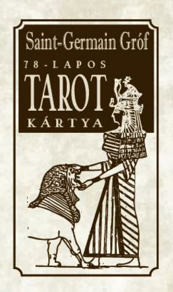 Tarotová karta Count Saint Germain 78 karet