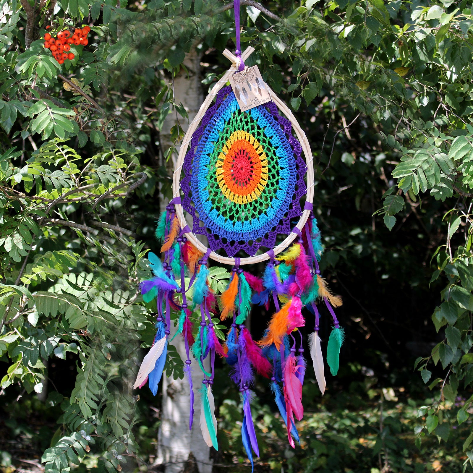 Bali Dreamcatchers - Large Multi Teardrop