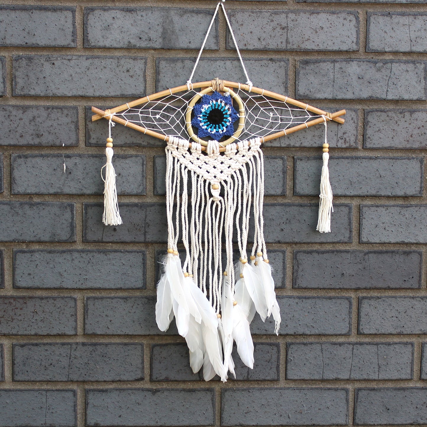 Protection Dreamcatcher - Sm Macrame Eye Couleurs Assorties