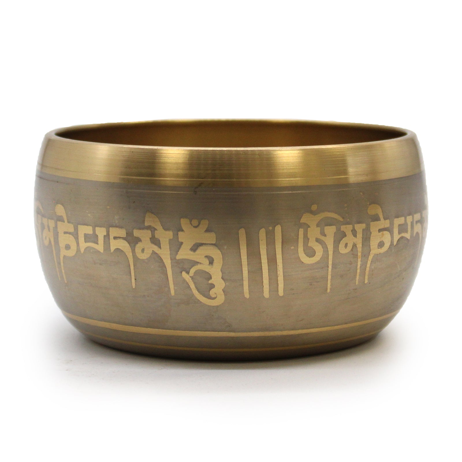 Lrg Five Buddha Singing Bowl