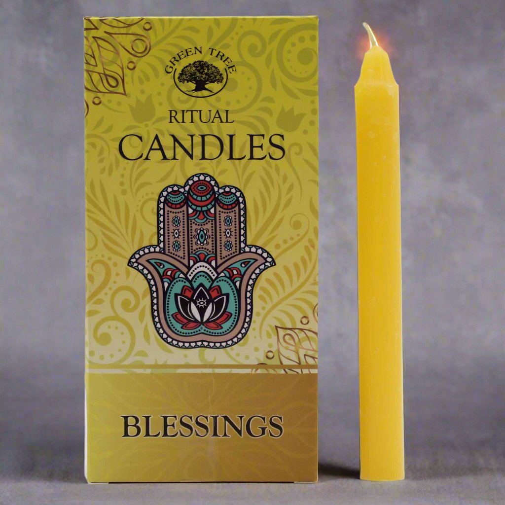 Set of 10 Spell Candles - Blessings