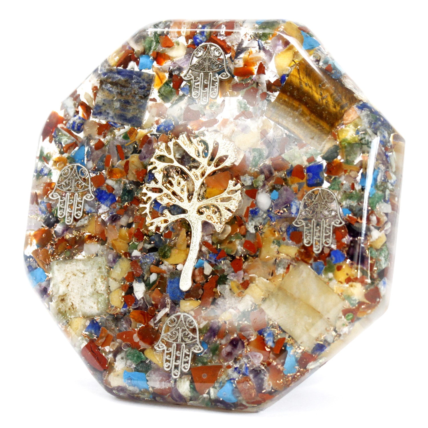 Orgonite Desk Power Packs - Tree of Life - Lrg